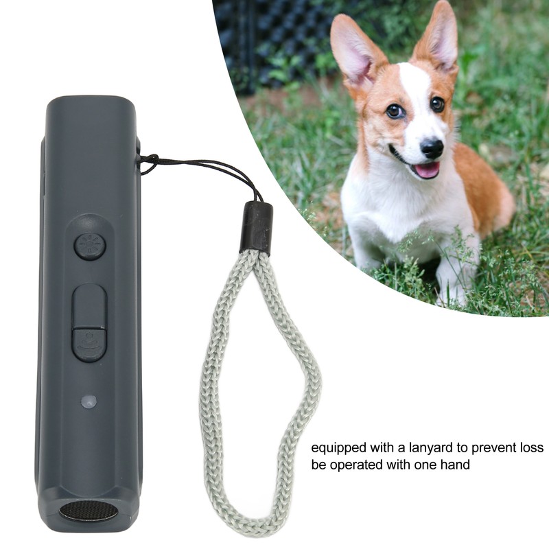 Ultrasonic Dog Trainer USB Rechargeable Portable Hand Held Electronic Dog