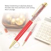 8PCS Crystal Ballpoint Pen Fashionable Colorful Bling Crystal Pens for