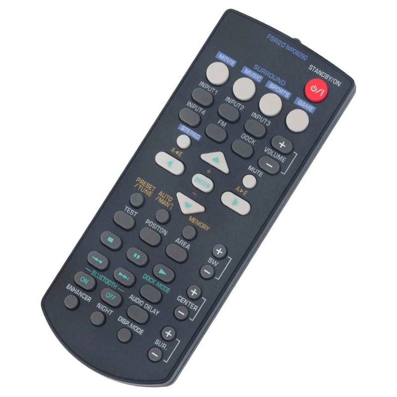 Unbranded FSR20 WP08290 Replace Remote for Yamaha Sound Bar YAS-81