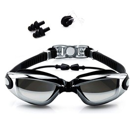 Swimming Goggles for Adults – Diving Goggles Adult Diving Goggles Children Swimming Goggles Women Swimming Goggles Men Anti-Fog UV Protection Waterproof Clear Vision Self-Adjustable Size