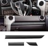Fancemot Carbon Fiber Center Console Dashboard Panel Cover Compatible with