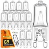 Lumlog G9 Halogen Bulbs Warm White Dimmable 25W, 12 Pcs