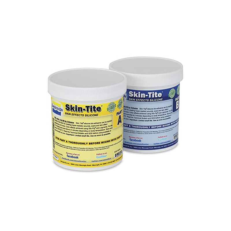 Skin Tite - Silicone Appliance Builder and Adhesive for Skin