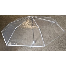 Sanwuta Stadium Appropriate Full Automatic Clear Foldable Umbrella Auto Open