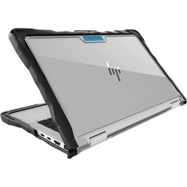 Gumdrop DropTech Laptop Case Fits HP EliteBook x360 1040 G7/G8 (2-in-1).Designed for K-12 Students, Teachers and Classrooms–Drop Tested, Rugged, Shockproof Bumpers for Reliable Device Protection–Black