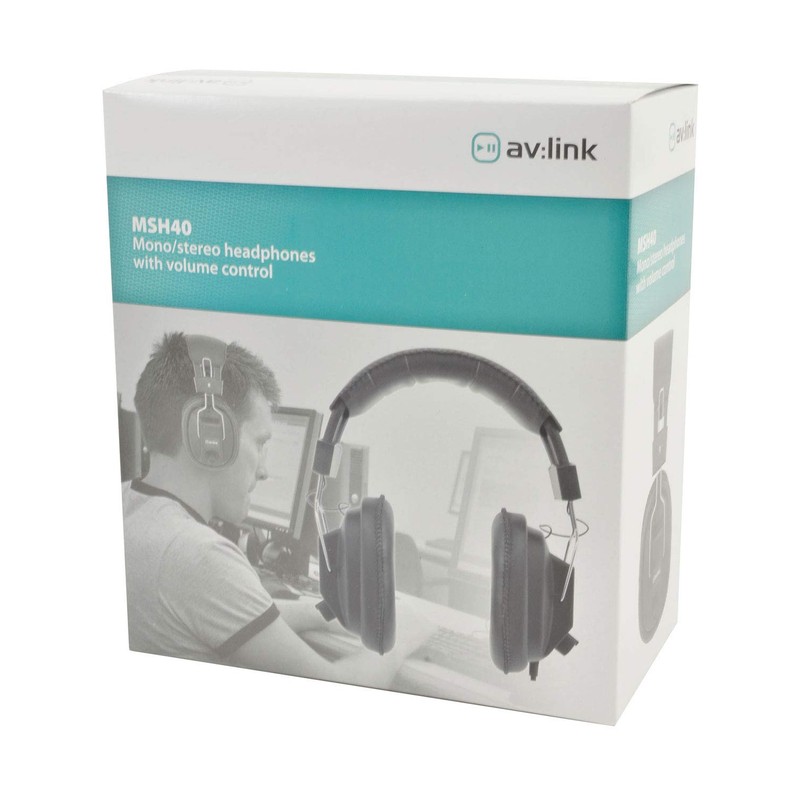 AV:Link | Full Sized Hi-Fi Headphones With Independent Left &