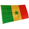 NWFlags Senegal Flag 5ft x 3ft 75d Premium Polyester Suitable
