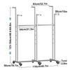 Floor Standing Metal Garment Rack, 6 Arms Clothing Display Rack