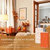 Fall Soap Dispenser with Pump Pumpkin Maple Leaf Bathroom Decor