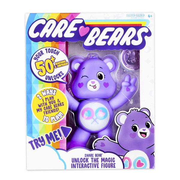 Care Bears Share Bear Interactive Collectible Figure