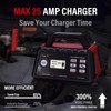 TowerTop 2/10/25 Amp 12V Smart Car Battery Charger, Fully Automatic