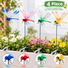 Realistic Dragonfly Clips for Outdoor Use – 31cm Plastic Decorative