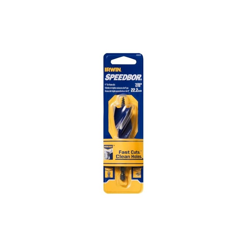 Speedbor IRWIN Tools 1866036 SPEEDBOR MAX Wood Drilling Bit, 4-inch