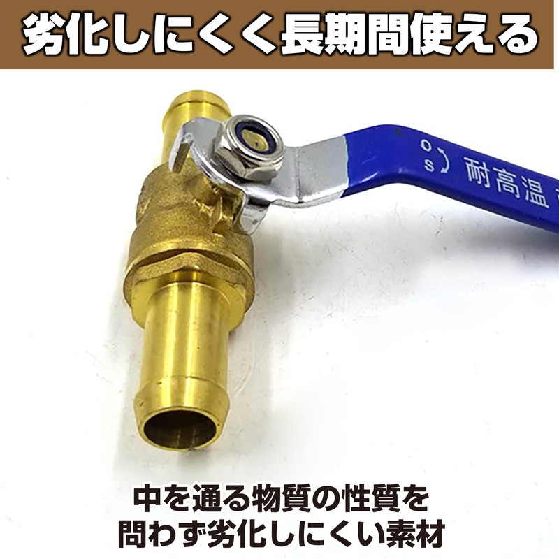 Felimoa Ball Valve, Shut-off Valve, Pipe Tube Fitting, Operating Handle