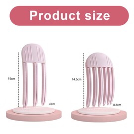 ZEPIQOR Pack of 4 Volume Clips Hair, Volume Clips, Hair for Fluffy Bangs, Volume Clip for Hairline, Hair Clip, No Imprint, Hair Root Lifting Clips for Men and Women