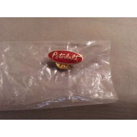 new peterbilt truck pinback,tie clip, pin.