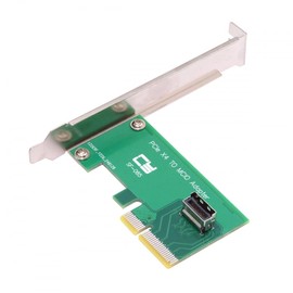 CY Card PCI-Express 5.0 4.0 4X to MCIO Mini Cool Edge IO Female Host Adapter for PCIe Nvme U.2 SSD