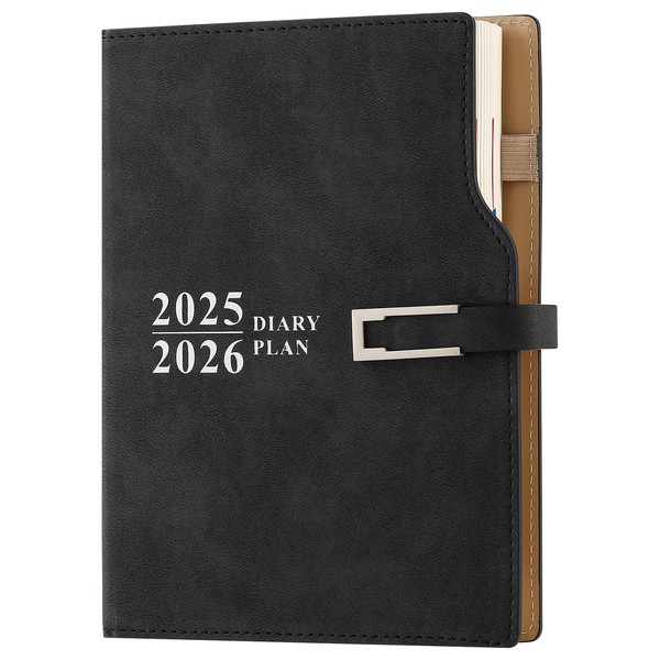 Academic Diary 2025-2026 Day per Page A5, Appointment Mid Year