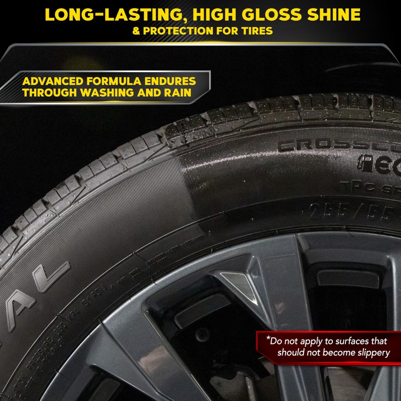 Meguiar's G7516 Endurance Tire Gel, Premium Tire Gel for a