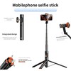 59" Phone Tripod & Selfie Stick, Portable Cell Phone Stand