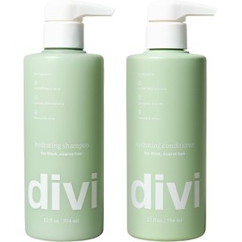 Divi Set De Champú Y Acondicionador Hidratantes Para Mujeres Y Hombres: Limpia Suavemente, Elimina La Acumulación De Residuos En El Cuero Cabelludo, Hidrata Y Nutre El Cabello, Fortalece Todo Tipo De