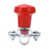 Steering Wheel Spinner 3004‑2348 Red Universal Deep Spoke Steering Wheel