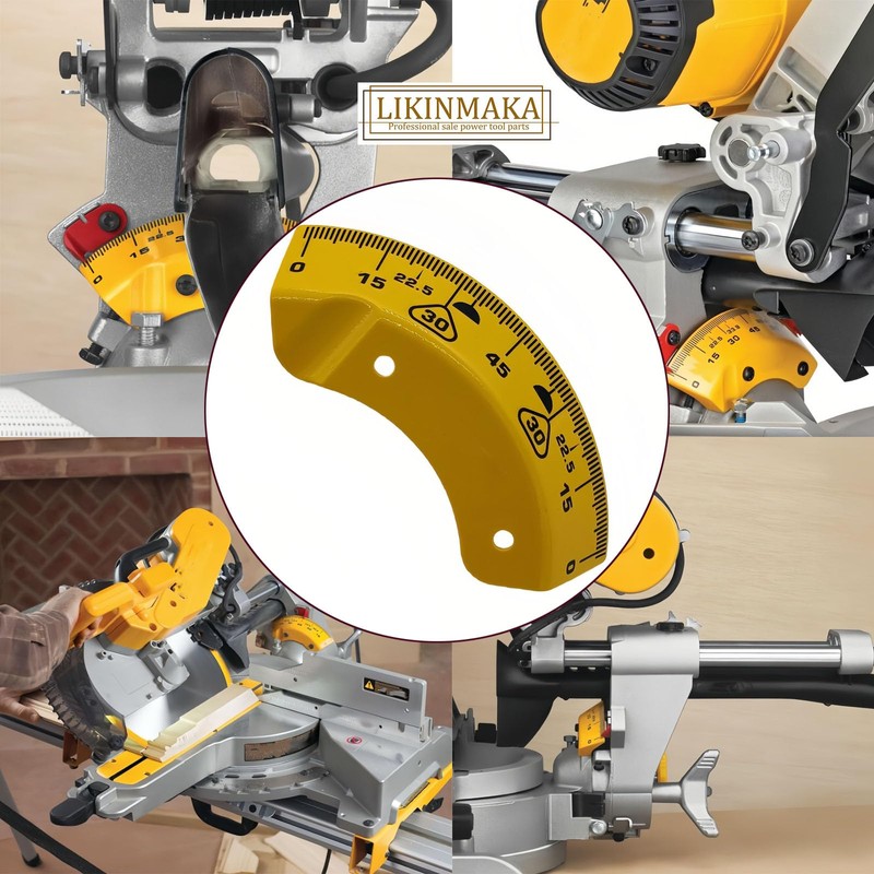 N585429 N090294 Miter Saw Bevel Scale Replaces for Dewalt DWS709