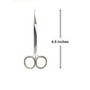 4.5 inch iris dissecting scissors, fine-point, sharp scissors for precision