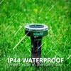 Gopher Repellent Ultrasonic Solar Powered - Mole Repellent Stakes Outdoor