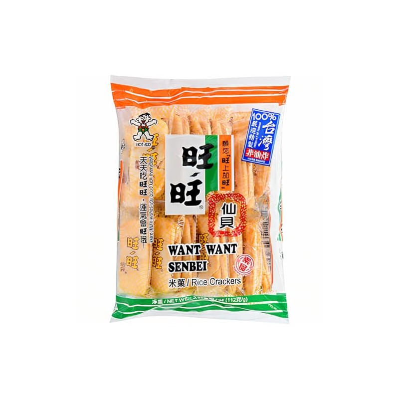 Want-Want Senbei Rice Crackers 112 g (3.95oz)