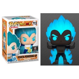 Funko Pop! Animation Dragonball Vegeta Powering Up Glow in Dark Exclusive #713