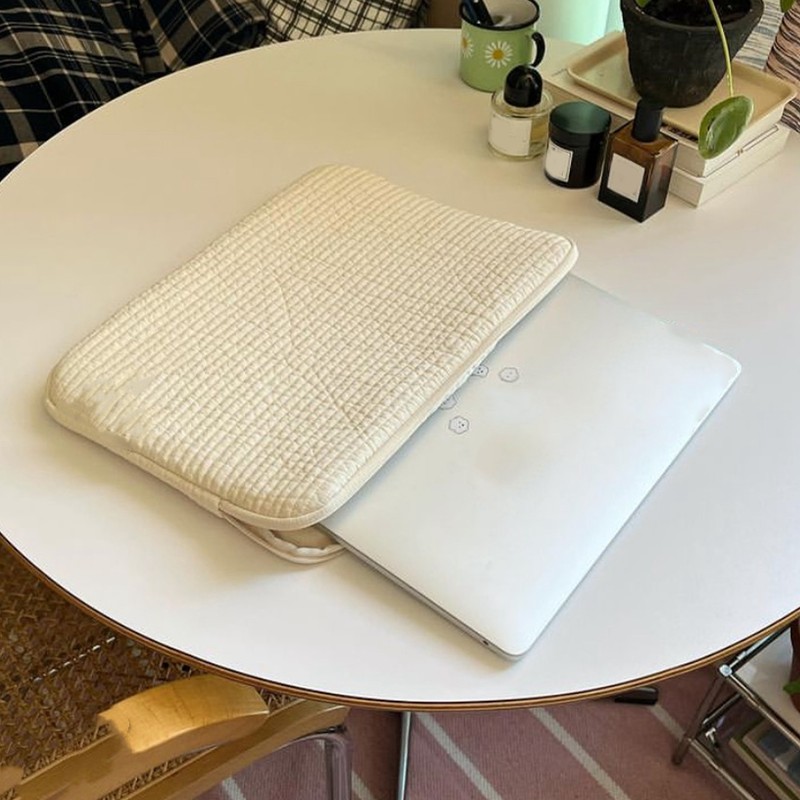 Laptop Sleeve Zipper Closure Shockproof Soft Portable Laptop Cover Case