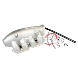 REV9 POWER Fits 95-98 240SX S14 S15 SR20 SR20DET ALUMINUM TURBO CAST INTAKE MANIFOLD SILVER