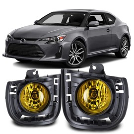 Winjet Compatible with [2014 2015 2016 Scion tC] Driving Fog Lights + Switch + Wiring Kit