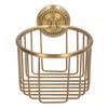 Hollow Out Toilet Paper Holder Antique Rust Proof Wall Mounted
