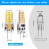 NQWKMZMDJ 10 Pack G4 LED Bulb 12V AC/DC 2.5W Equivalent