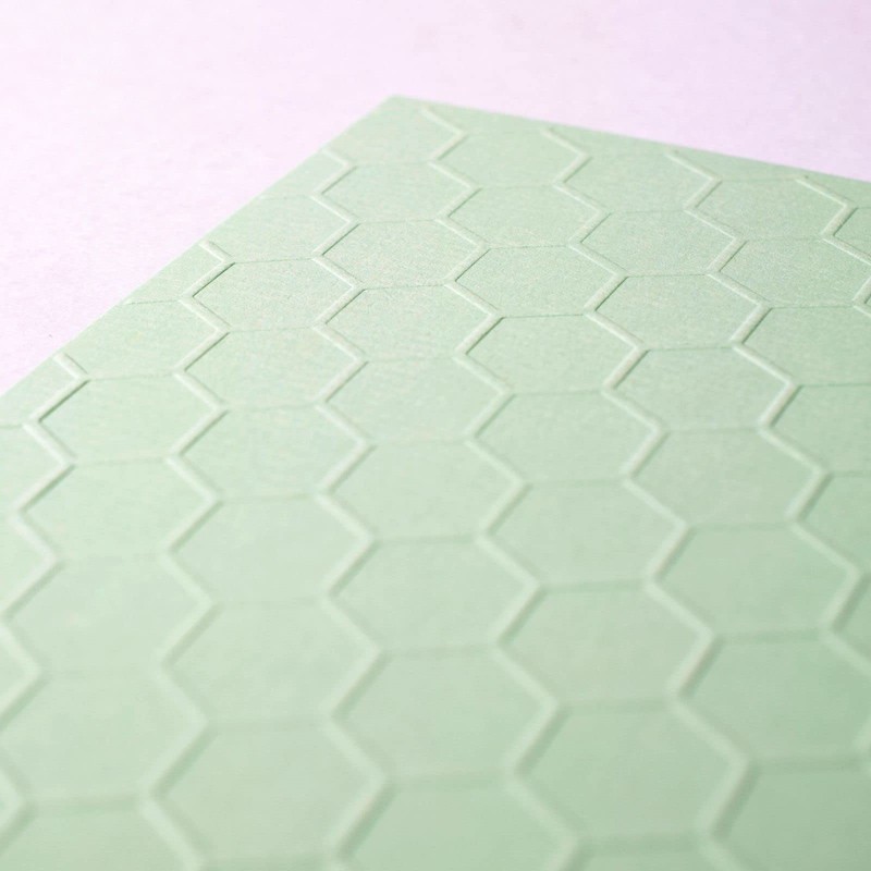 Vaessen Creative Embossing Folder, Honeycomb 5,7x4,25x0,19 inches, 1 Unit, for