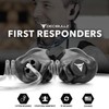 Decibullz Custom Moulded Security Two-Way Radio Surveillance Earpiece Set, Thermo-Fit
