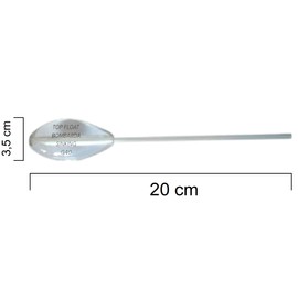 PRO FILSTAR Top Float Sbirolino Sinking Set 10 x 40 g Zargan & Trout Fishing Accessories - Sea Fishing - Spirolino Sinking - Fishing Accessories - Long Cast Fishing Sport Set - Weights Fishing Set