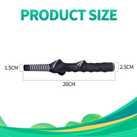 Right-Handed Golf Club Grip Trainer, Golf Swing Training Grip, Practice Aid RH Practice Aid Golf Swing Trainer Accessories, Help Kids and Woman Beginner Learn Correct Grip Posture