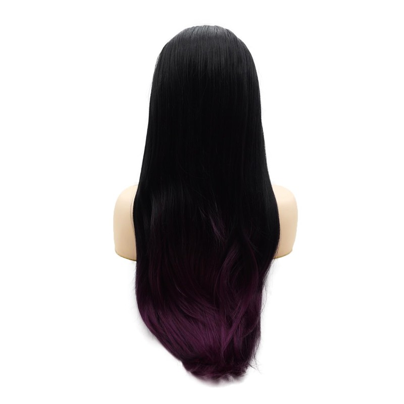LUSHY BEAUTY Hair Synthetic Lace Front Wig Straight Long 24inch
