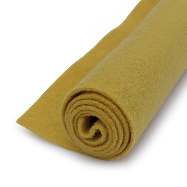 Mellow Yellow - Wool Felt Giant Sheet - 35% Wool