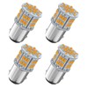 Melphan-Auto 1157 Led Light Bulb Amber Yellow, 12V-24V 1157 7528