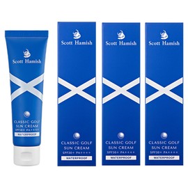Scott Hamish Classic Golf Sun Cream SPF50+ PA++++, 3 units, 40ml / 스콧해미쉬 클래식 골프 선크림 SPF50+ PA++++, 3개, 40ml