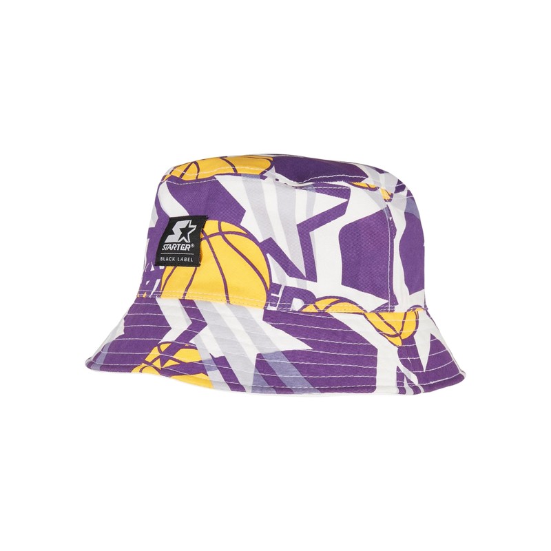 STARTER BLACK LABEL Accessories Reversible Airball Bucket Hat, White