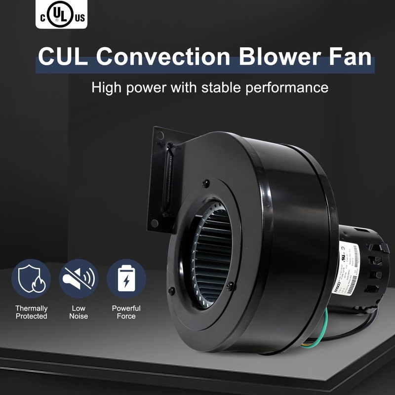 Criditpid Convection Blower Replacement for Vogelzang VG5790, VG5770 Pellet Stove,
