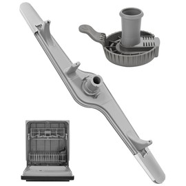 154568002 Dishwasher Lower Spray Arm -Complete with 5304518968 Support & 5304506518 Filter-Compatible with Frigidaire Electrolux Dishwasher Bottom Lower Spray Arm 154250901 154414101 5304517203