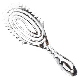 FRCOLOR Paddle Hair Brush for Women Large Detangling Massage Comb Hollow Design for Smoothing Wet Dry Hair