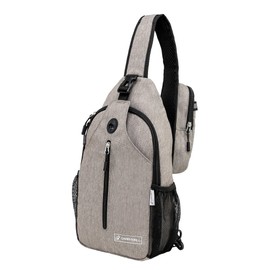 |Not Made In China| Crossbody Sling Backpack, Sling Bag For Travel and Hiking, Chest Bag