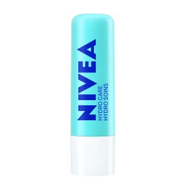NIVEA Hydro Care Lip Balm, 4.8g | Made with Aloe Vera & Shea Butter, 24H Hydration, Transparent